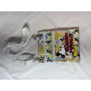 Disney Mickey Mouse Cartoon Classic Cross Body Passport Holder Bag